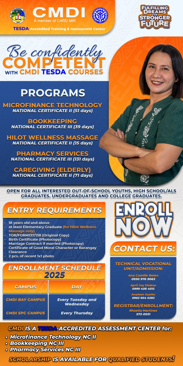 Level up your skills with CMDI!