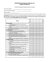 E-Learning Evaluation Form 4