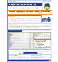 CMDI Research Brief Series 1 April 2022